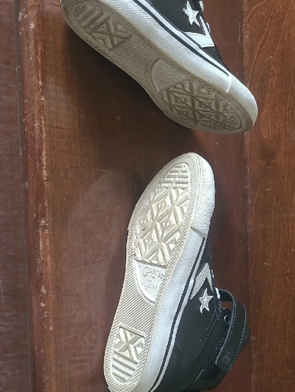 Converse Black and White Kids High-Top Sneakers